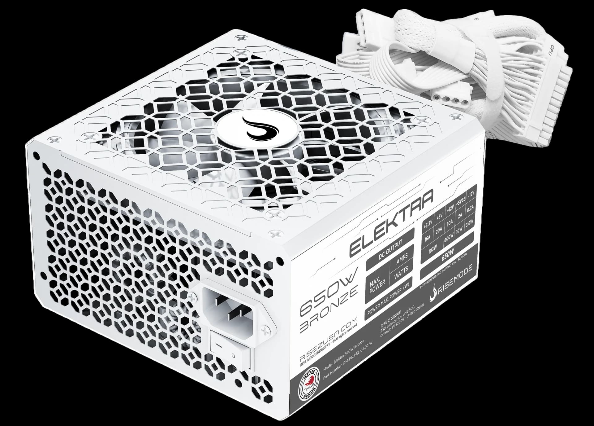 FONTE ELEKTRA 650W WHITE