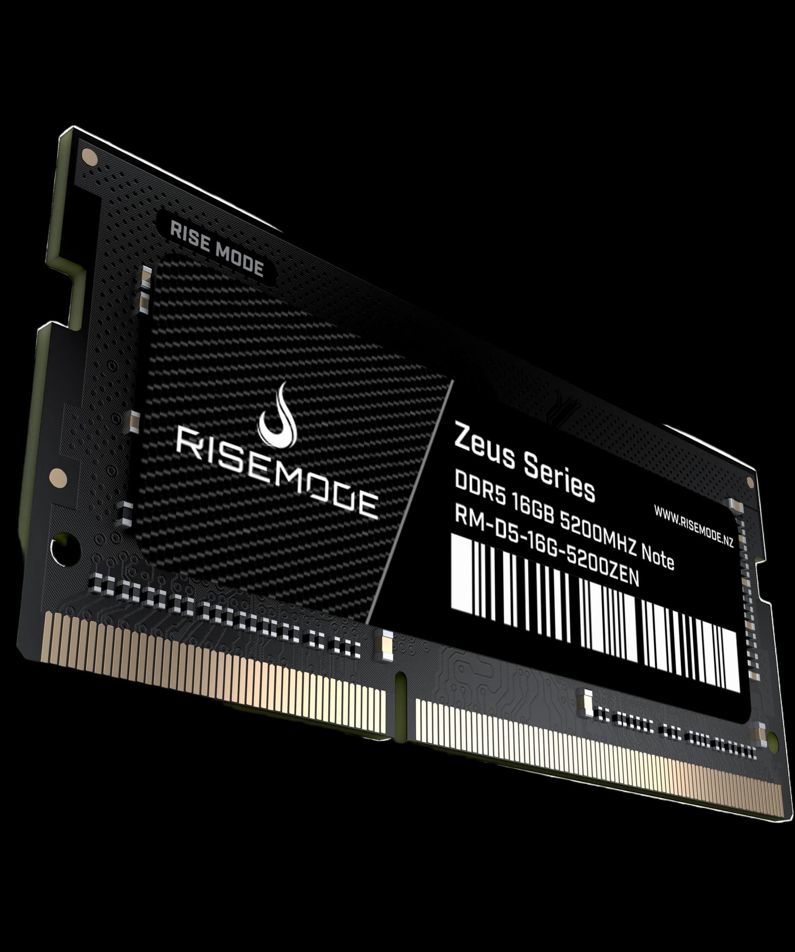 MEMÓRIA NOTEBOOK ZEUS SERIES BLACK DDR5 16GB 5200MHZ CL42