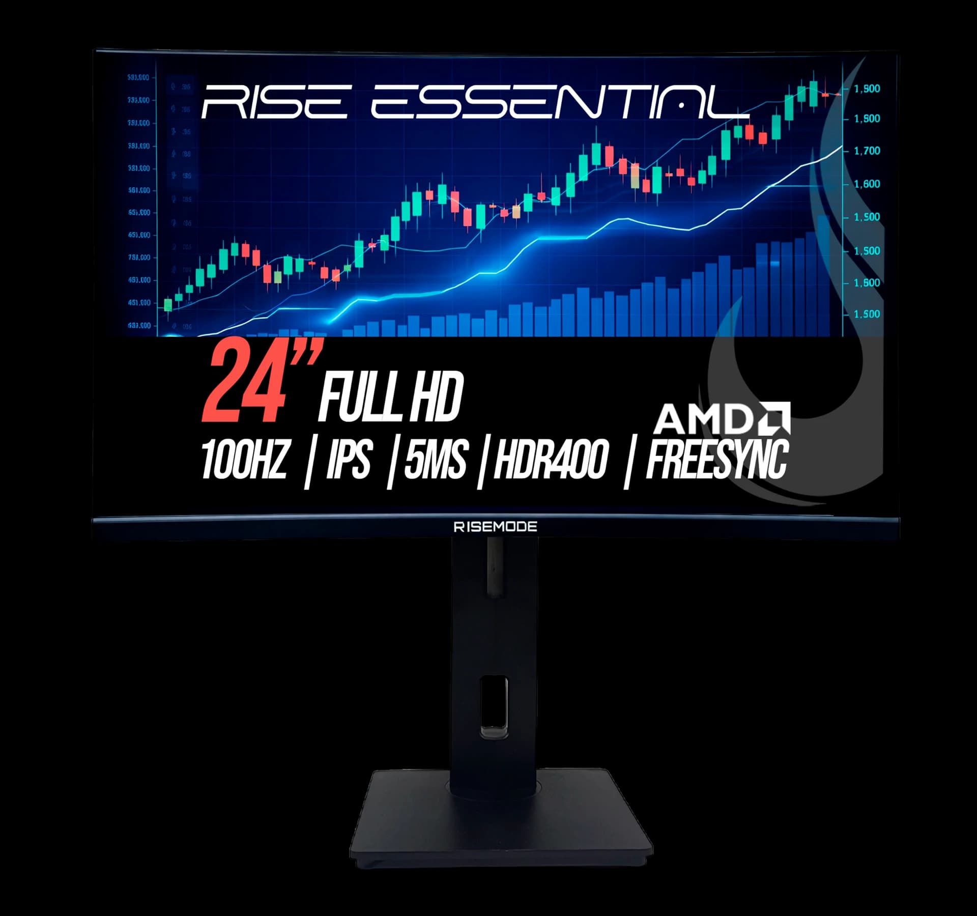 MONITOR GAMER ESSENTIAL 24” FULL HD 100HZ