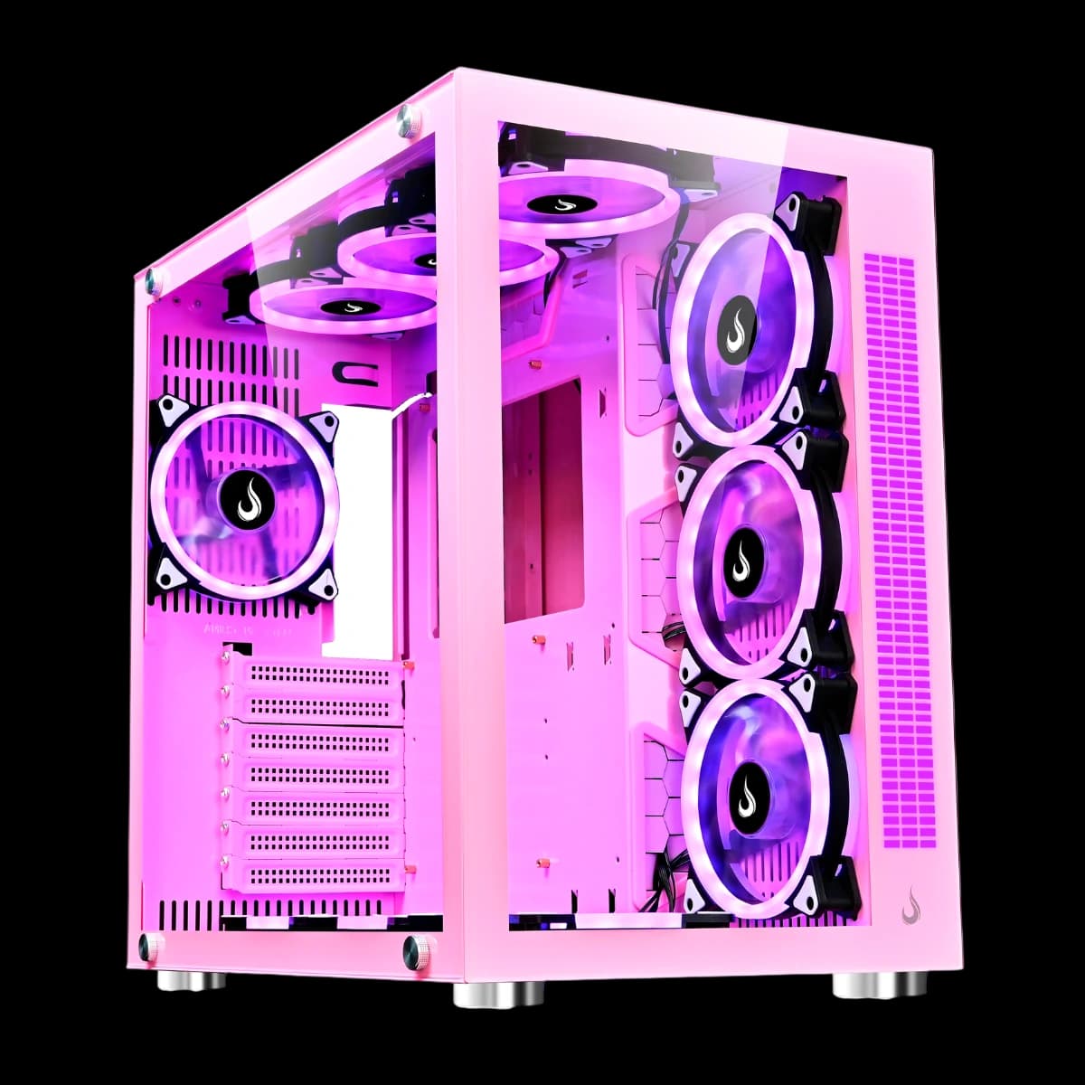 GABINETE GALAXY GLASS SOUND PINK
