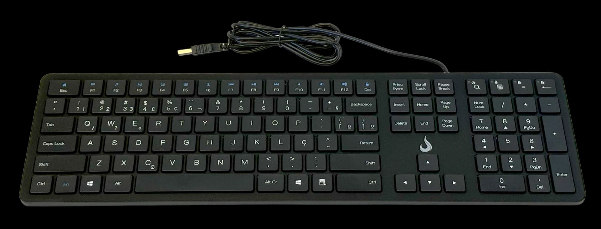 TECLADO SLIM PRETO