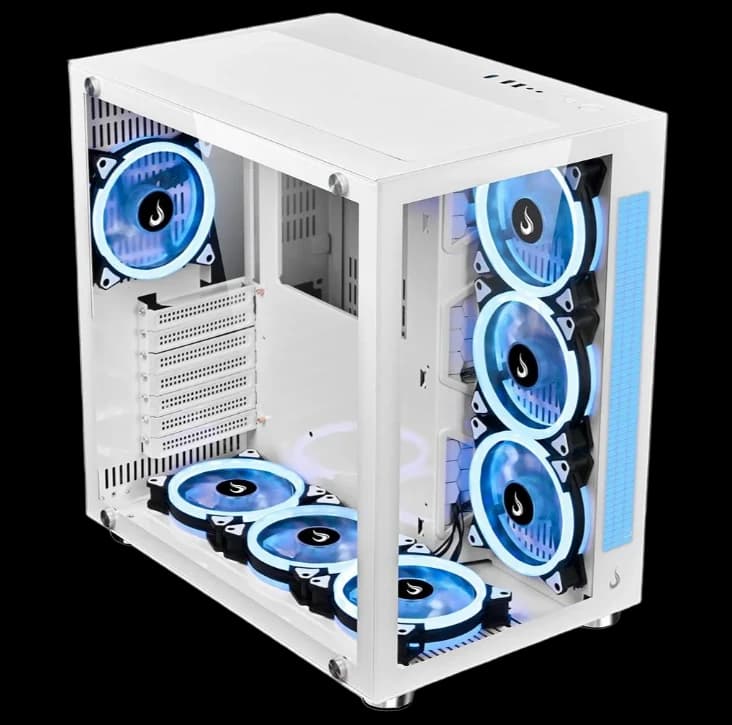 GABINETE GALAXY GLASS SOUND WHITE