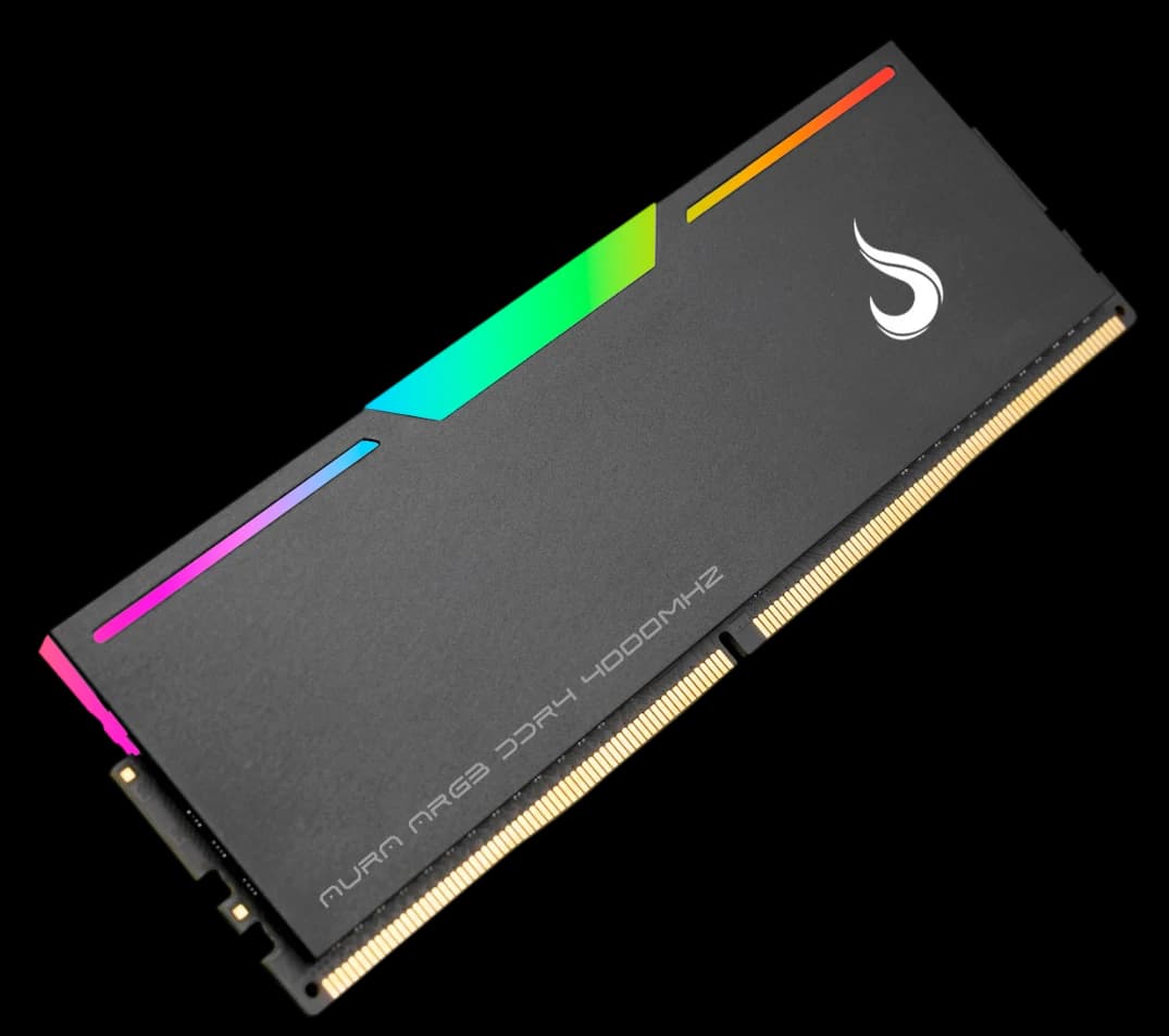 MEMÓRIA AURA BLACK ARGB 16GB 3200MHZ CL19