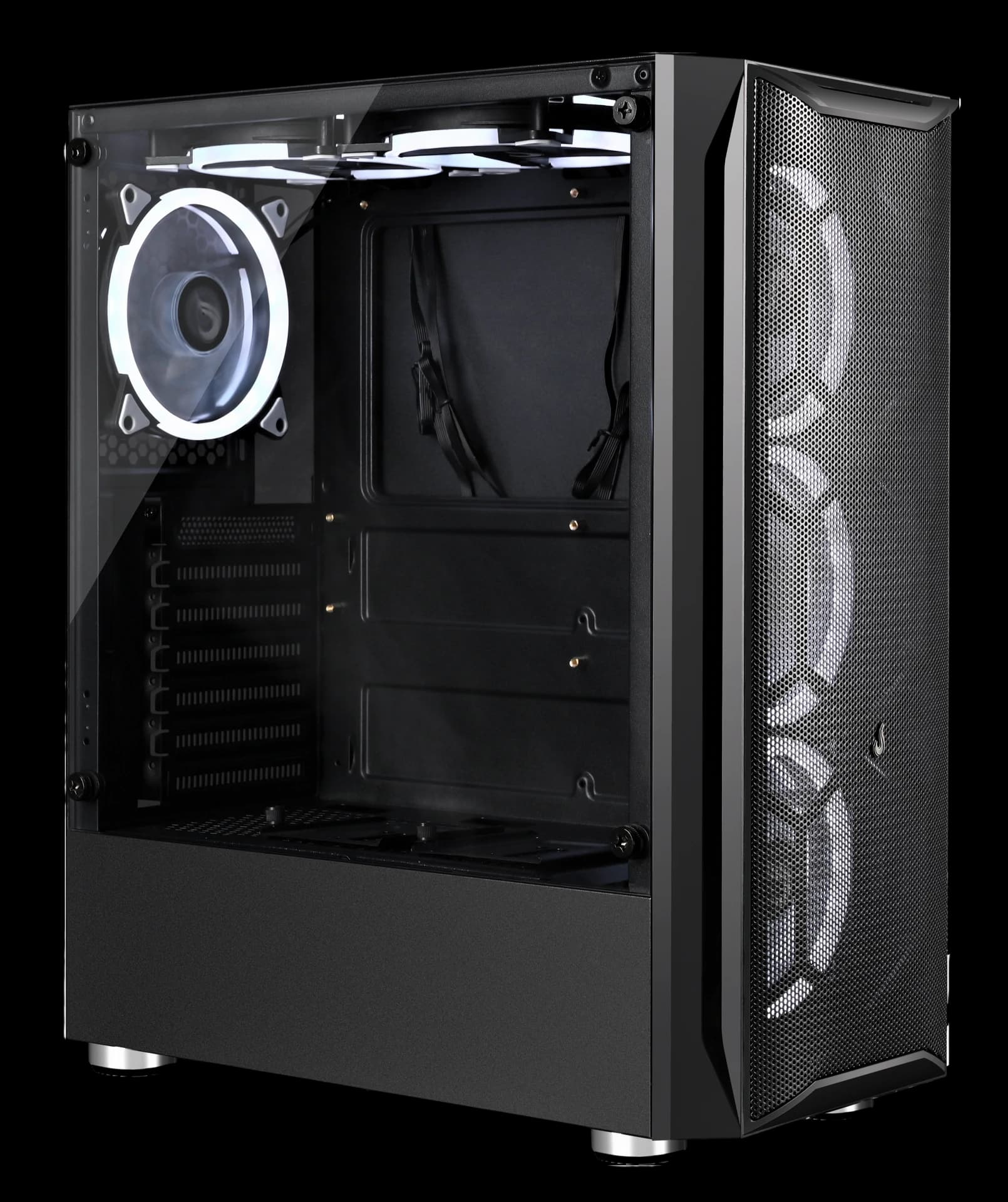 GABINETE GLASS Z03 BLACK
