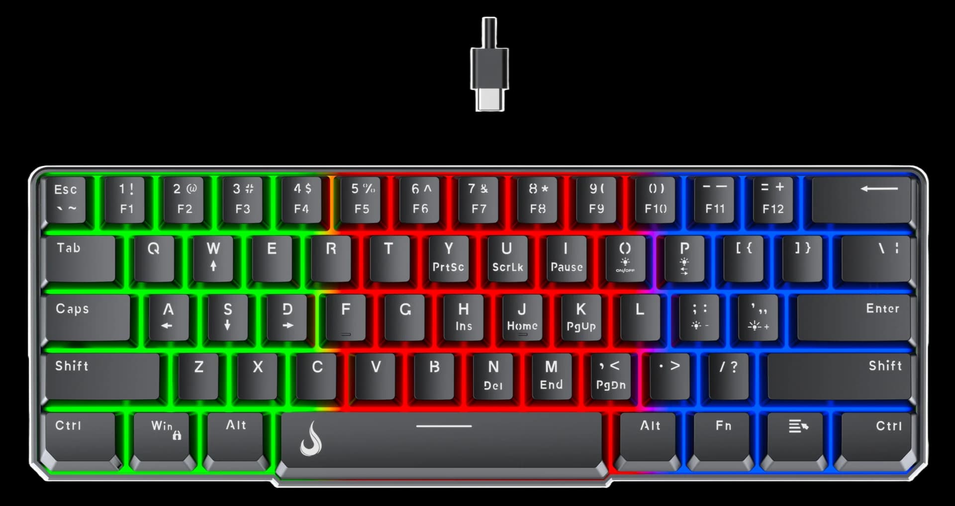 TECLADO SEMI MECÂNICO G2 MINI RGB