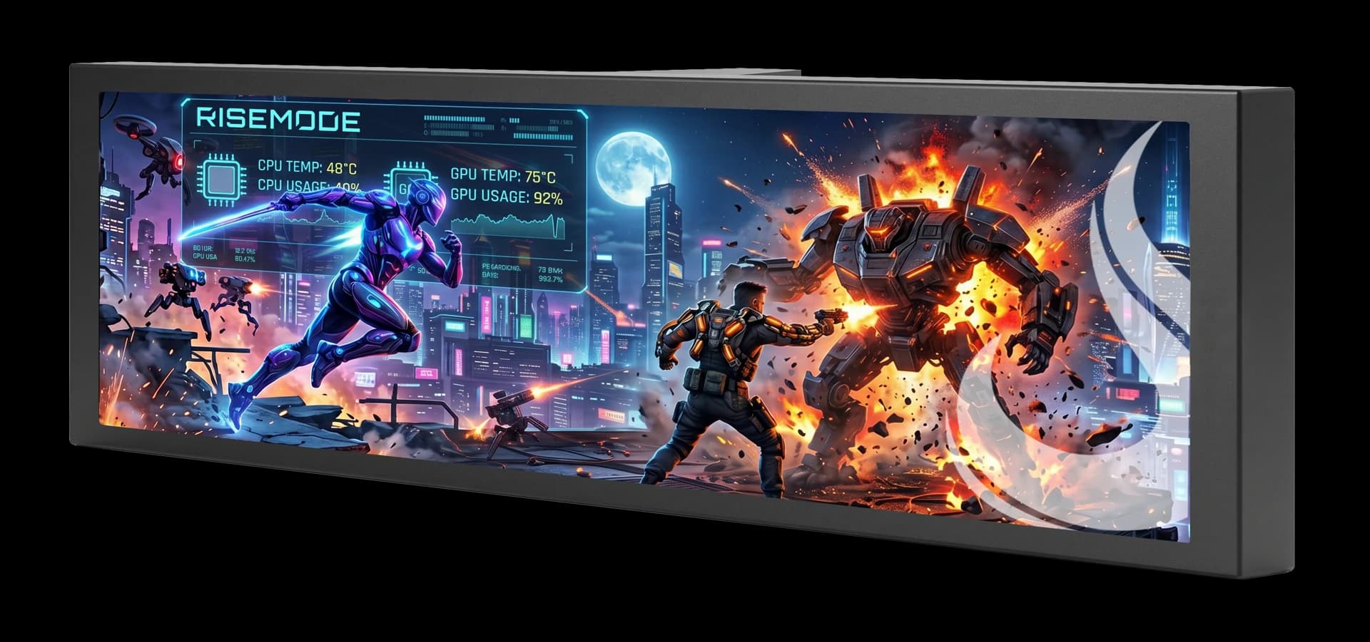 SMART SCREEN SUPPORT 9.2" BLACK