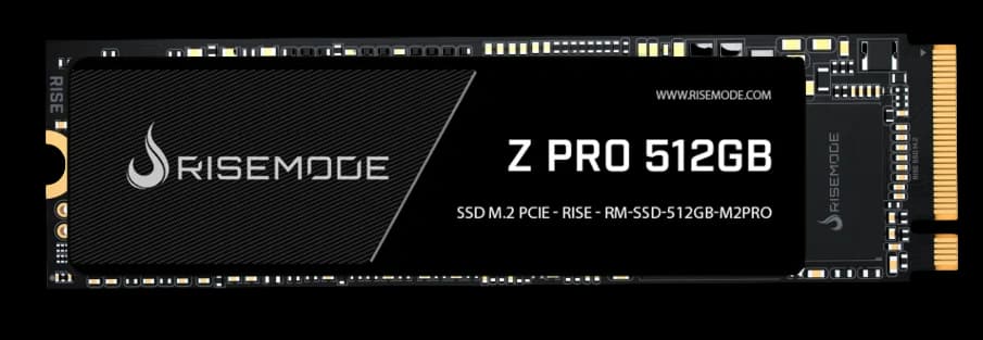 SSD RISE MODE GAMER M.2 Z SERIES PRO 512GB NVME
