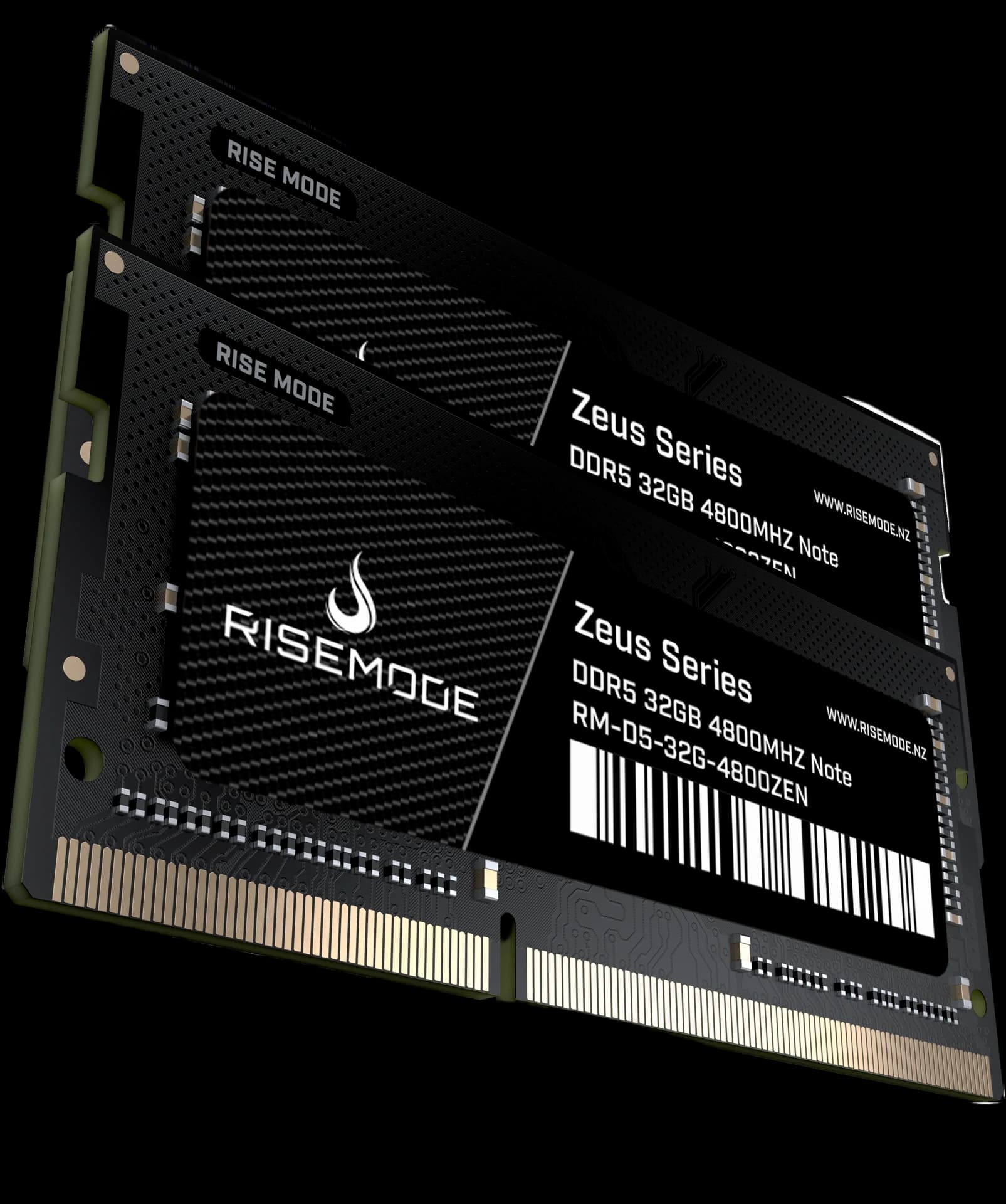 MEMÓRIA NOTEBOOK ZEUS SERIES BLACK DDR5 64GB (2X 32GB) 4800MHZ CL40