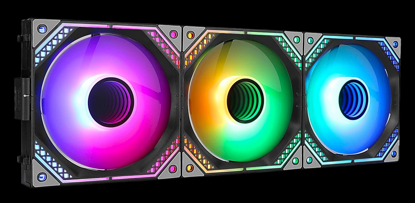 KIT FAN MAGNETO BLACK ARGB