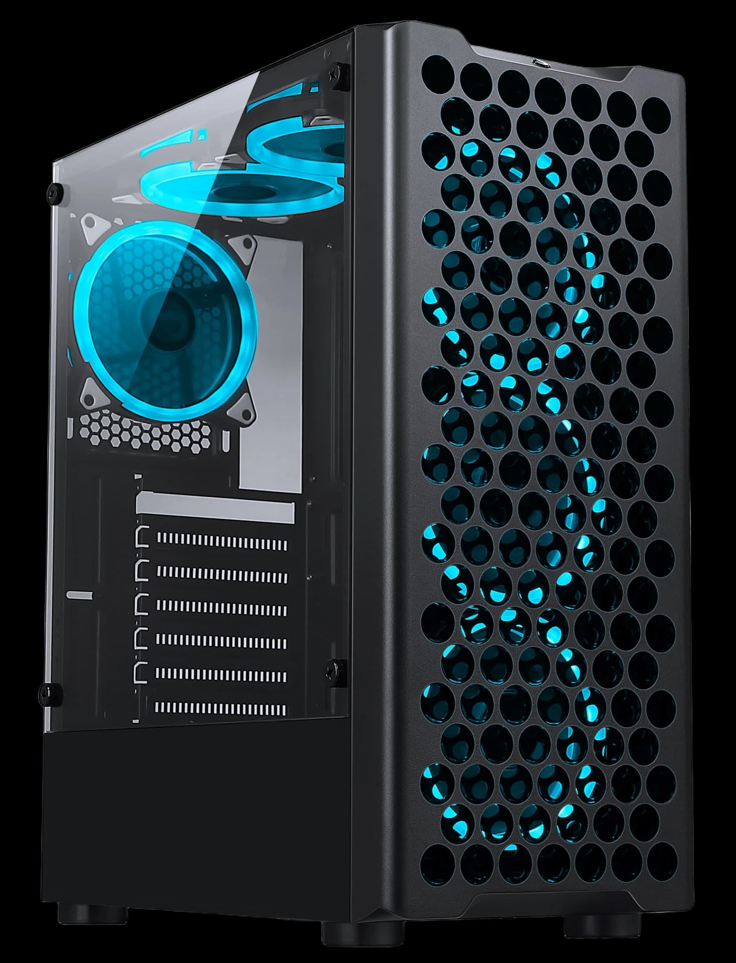 GABINETE X5 GLASS BLACK