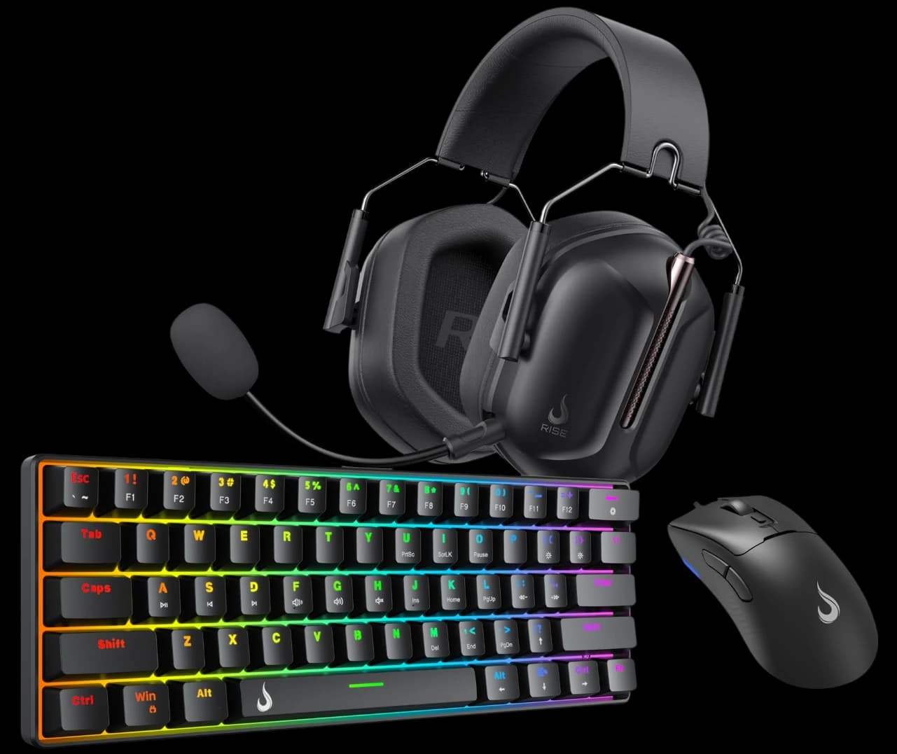 COMBO GAMER FULL SET 03 BLACK SWITCH BROWN