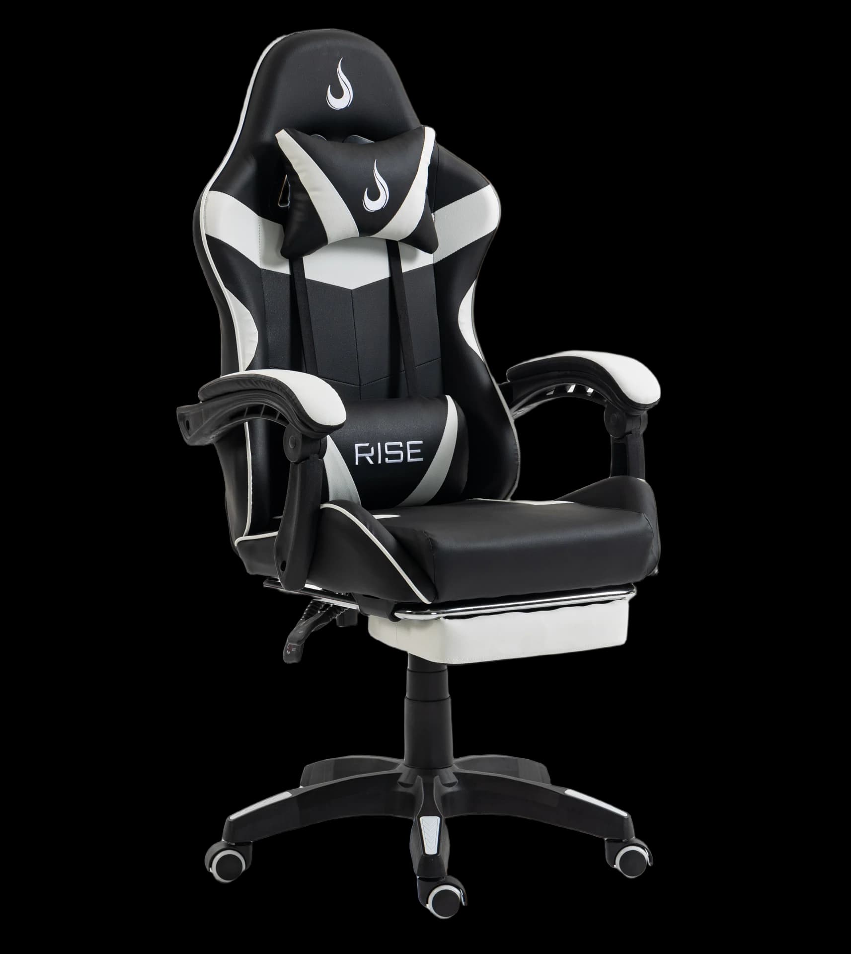 CADEIRA GAMER X06 BLACK AND WHITE