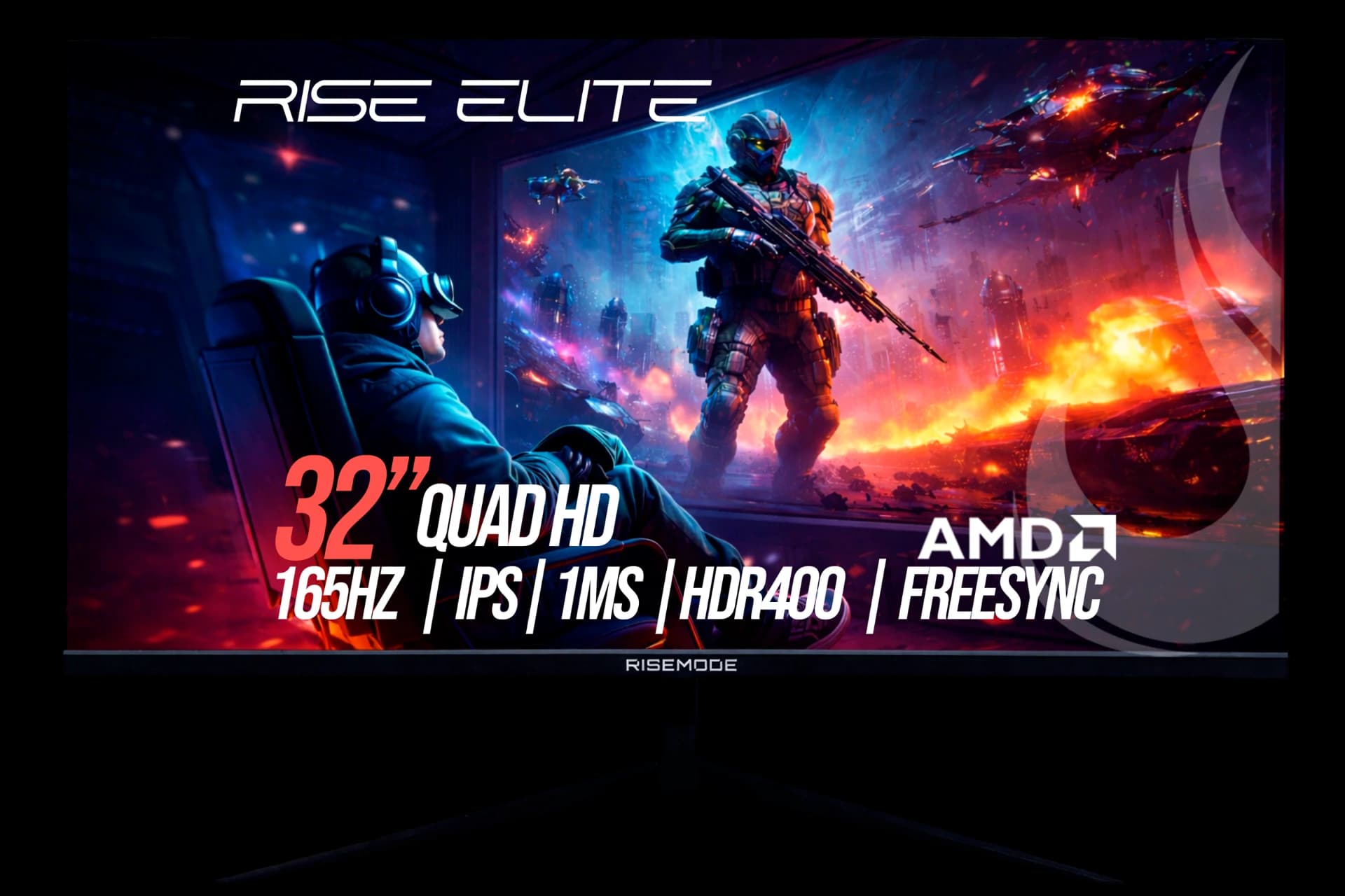 MONITOR ELITE 32 QHD 2K 165HZ