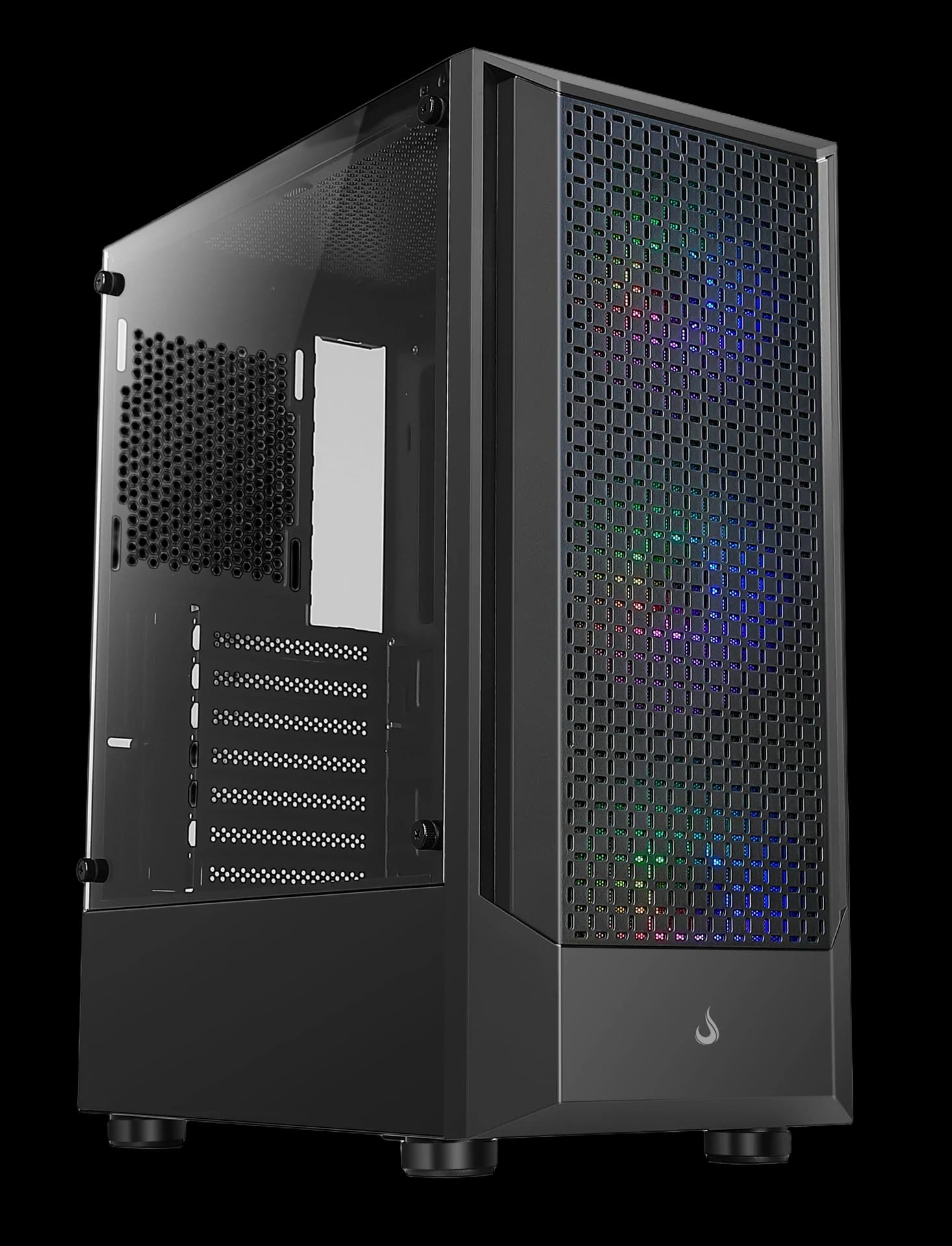 GABINETE WAVE BLACK - 3 FANS ARGB