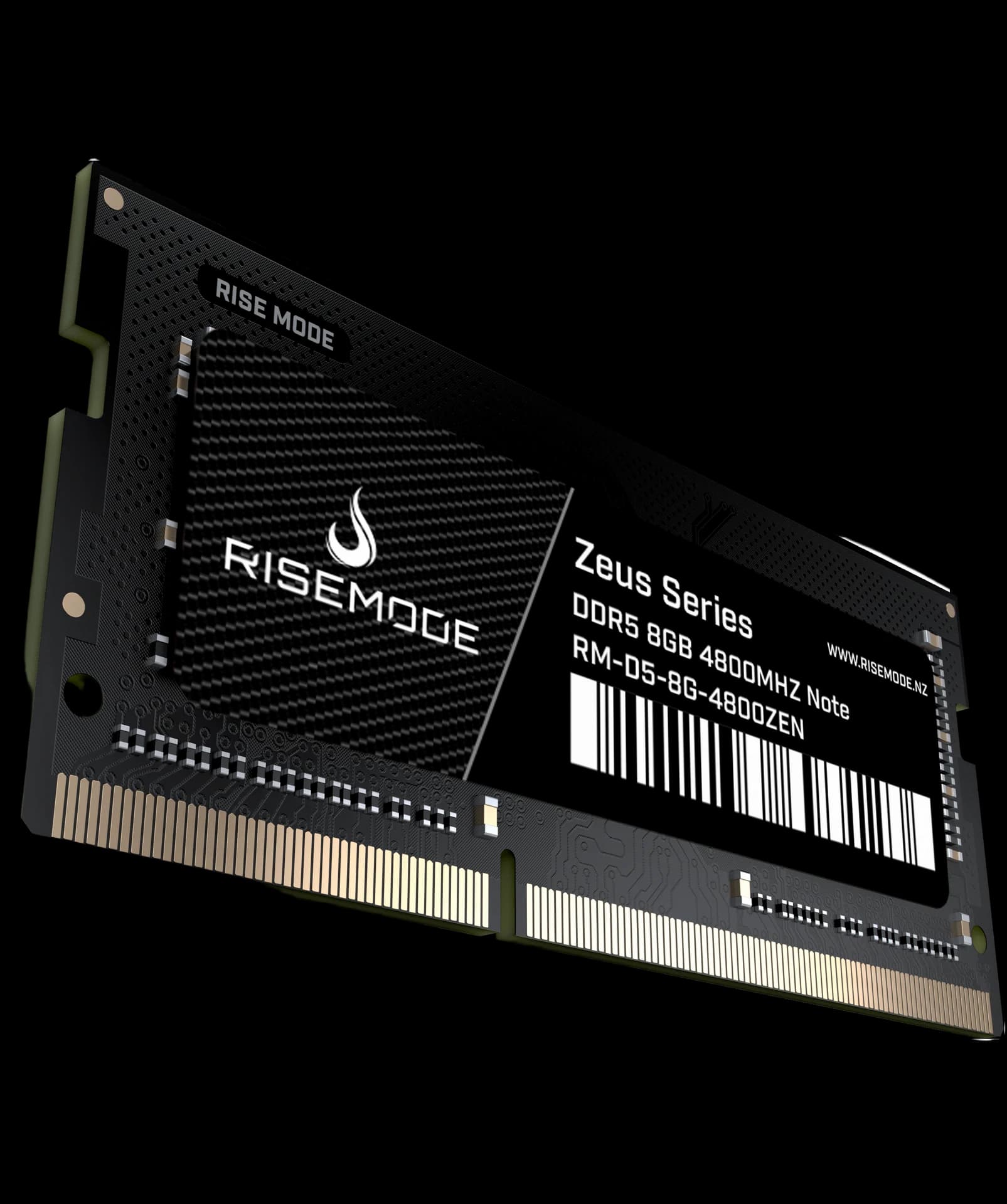 MEMÓRIA NOTEBOOK ZEUS SERIES BLACK 8GB 4800MHZ DDR5 CL40