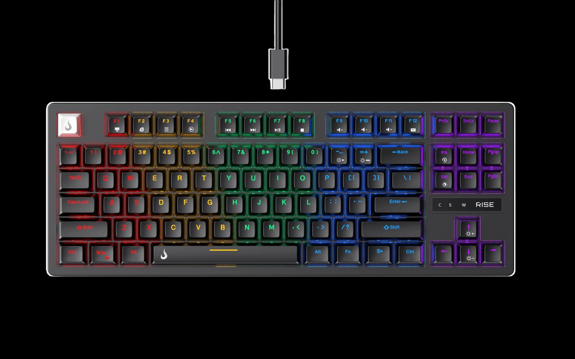 TECLADO MECÂNICO GM2 PRO RGB SWITCH BLUE