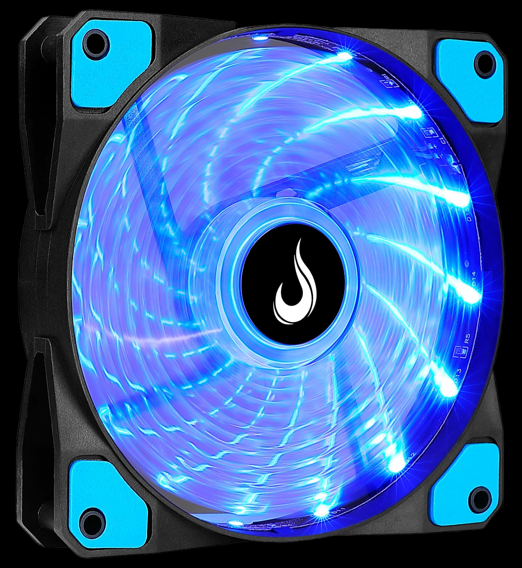 FAN WIND W1 120MM LED BLUE