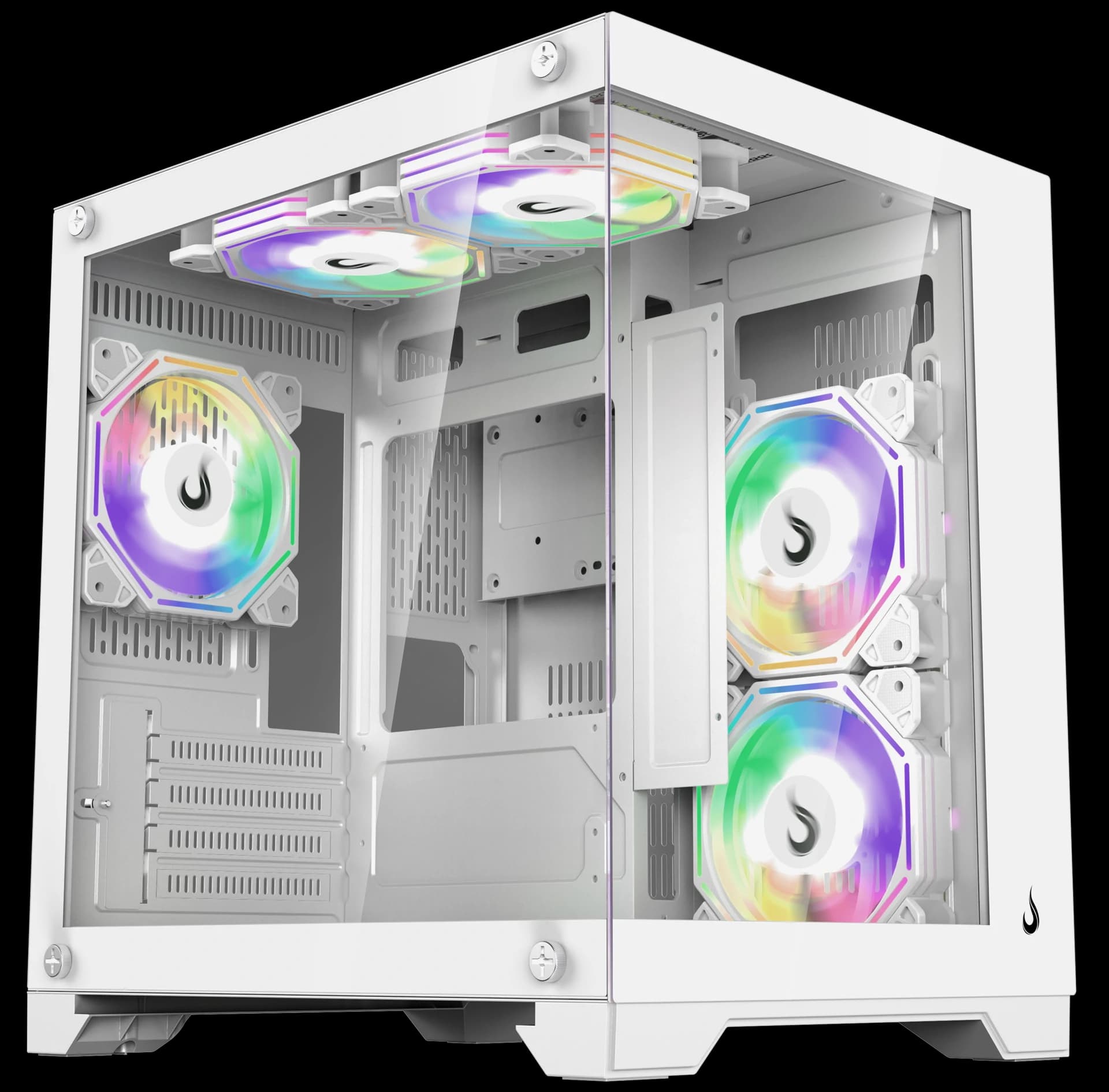 GABINETE GALAXY GLASS M MINI WHITE