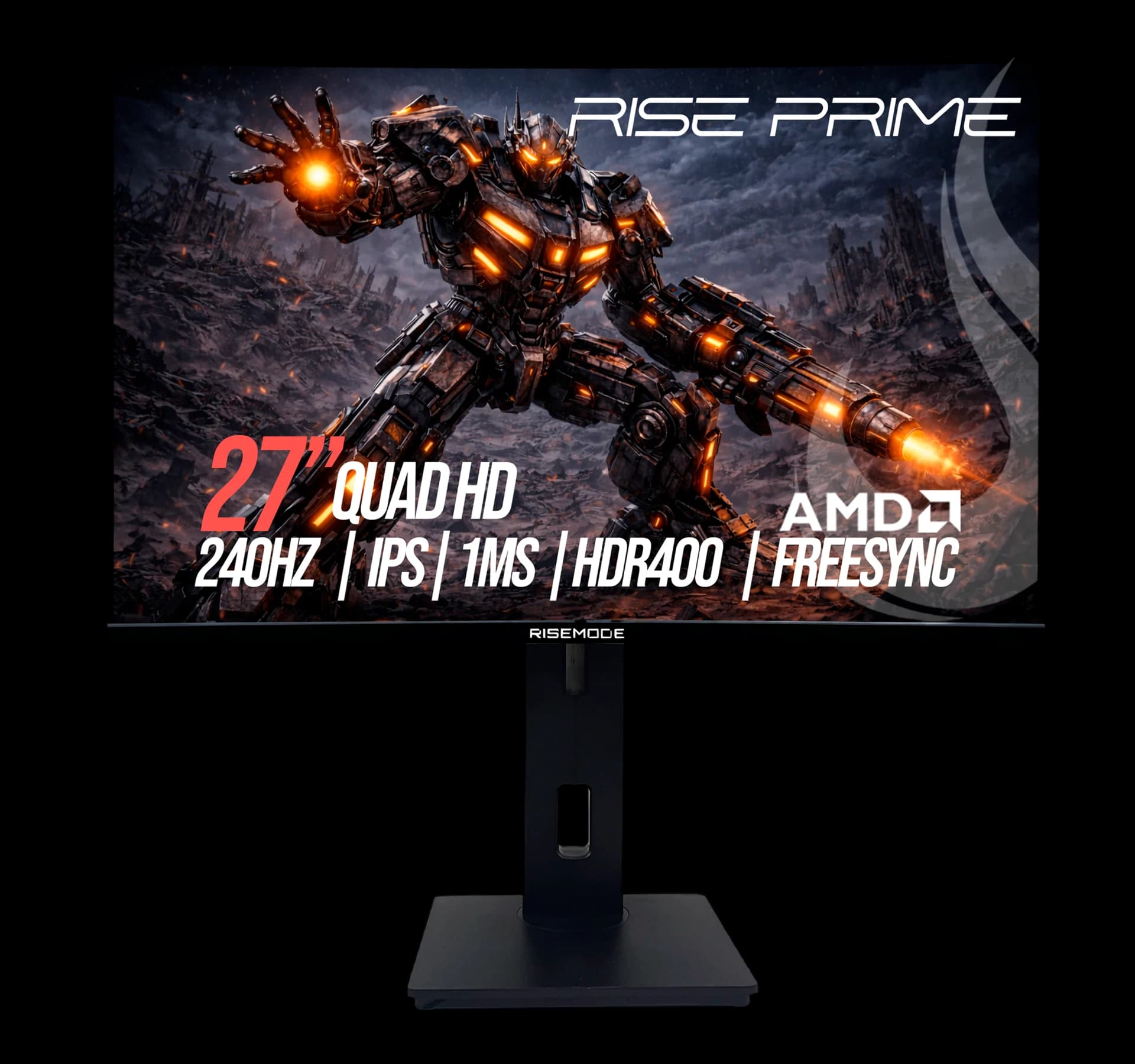 MONITOR PRIME 27" QHD 240HZ BLACK