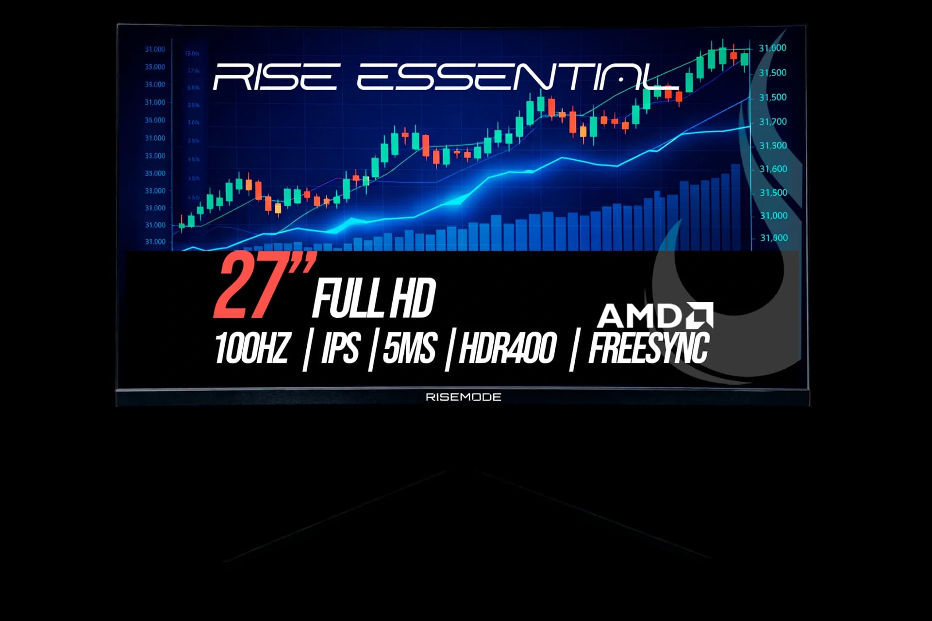 MONITOR GAMER ESSENTIAL 27” FULL HD 100HZ IPS FREESYNC HDR400