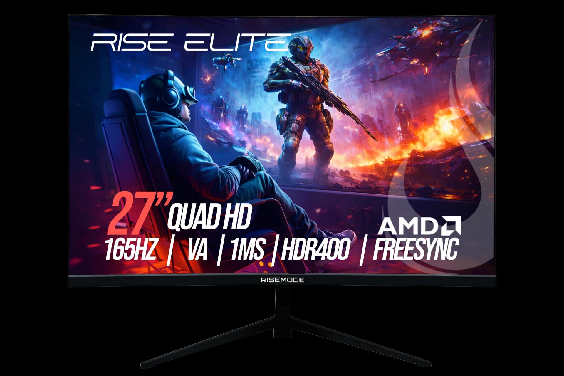 MONITOR CURVO ELITE 27 QHD 2K 165HZ
