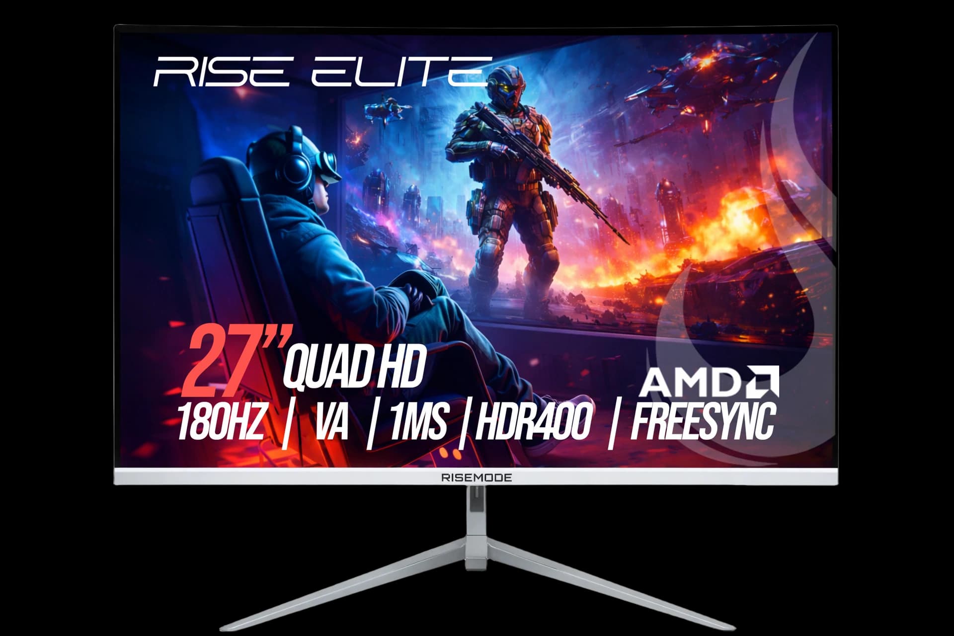 MONITOR CURVO ELITE 27 QHD 2K 180HZ