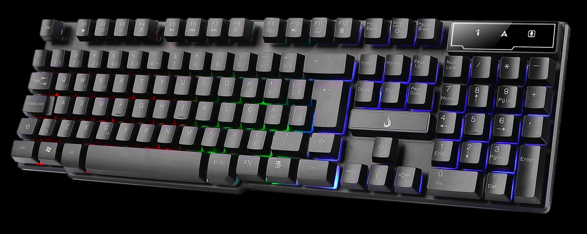TECLADO G1 FULL RGB PRETO