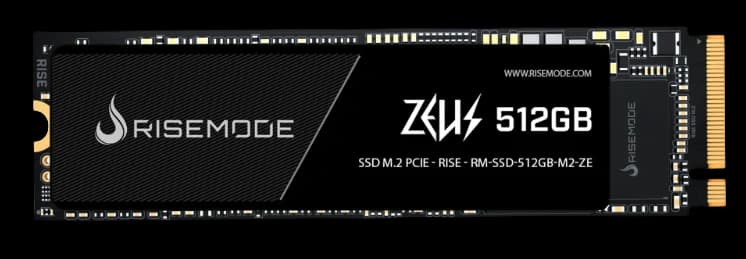 SSD RISE MODE M.2 ZEUS 512GB NVME