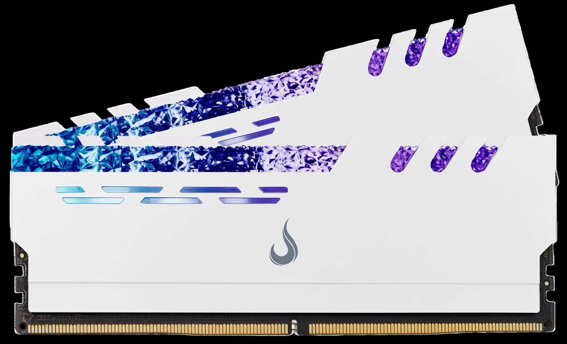 MEMÓRIA ZEUS SERIES WHITE ARGB 32GB (2x 16GB) 6000Mhz DDR5 CL48