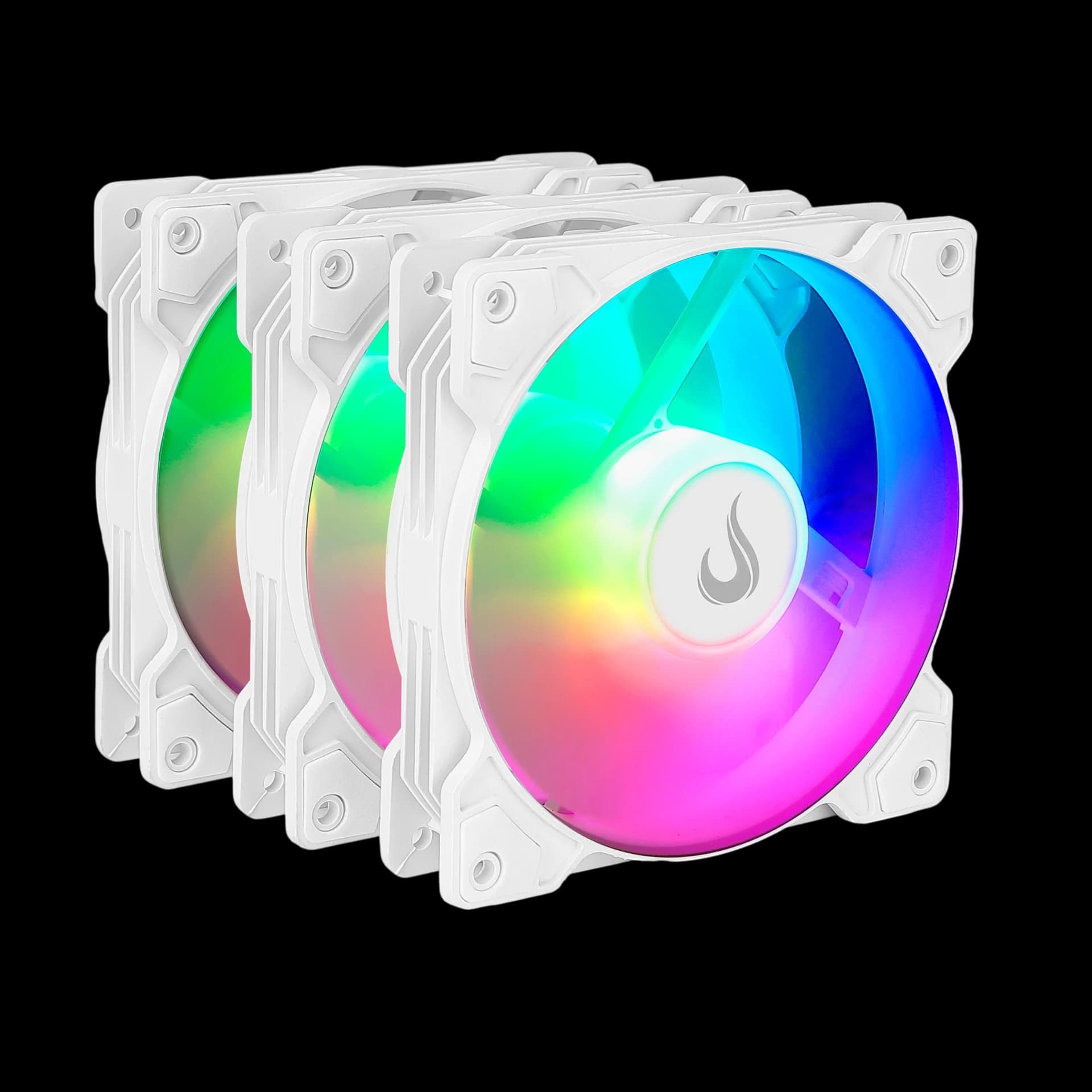 FANS X LED RAINBOW WHITE
