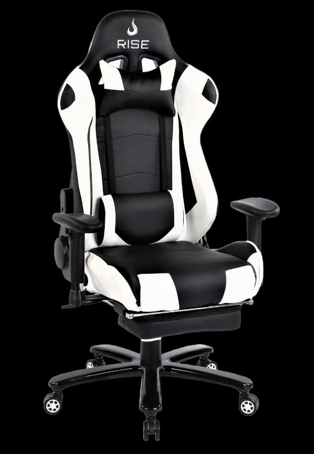 CADEIRA GAMER A1 BLACK AND WHITE