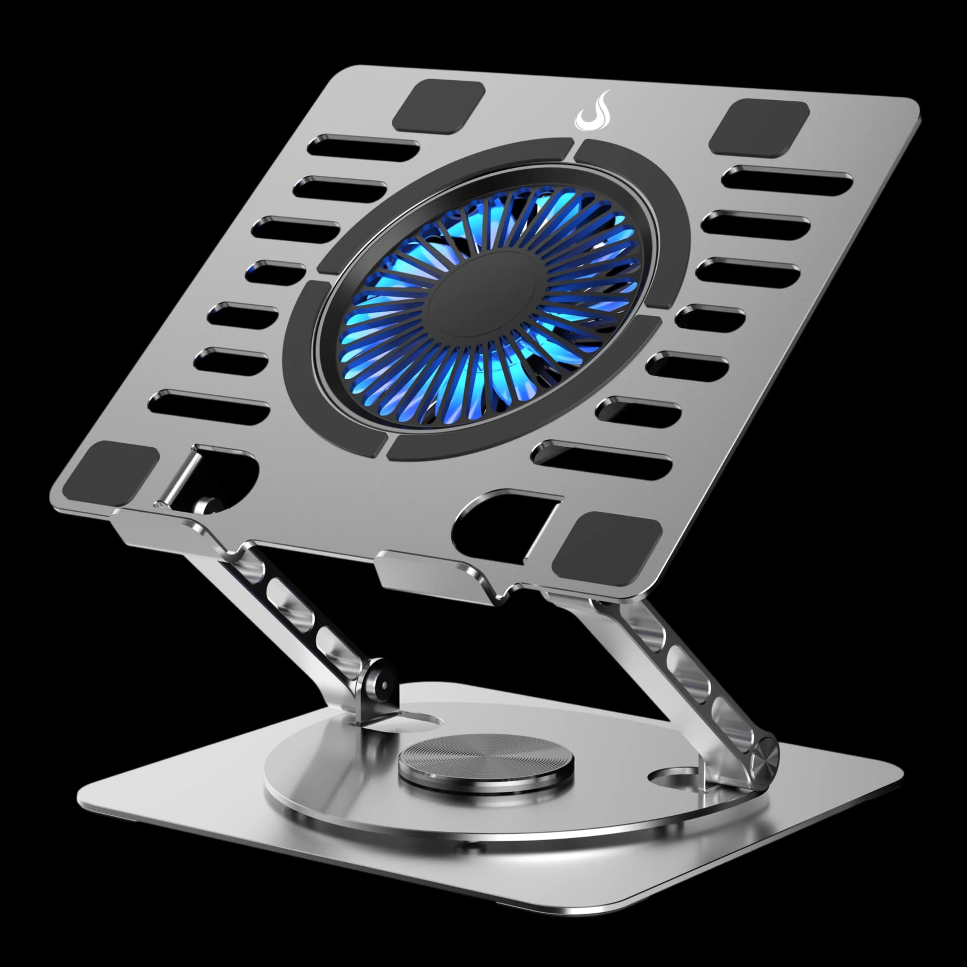 BASE NOTEBOOK GALAXY BLACK X5 LED RGB
